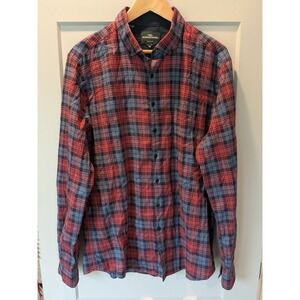 Rodd & Gunn Sports Fit XL Plaid Button Down‎ Long Sleeve Shirt Mens